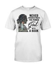 RBG Never Underestimate The Power Of A Girl Classic T-Shirt tile