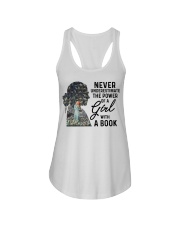 RBG Never Underestimate The Power Of A Girl Ladies Flowy Tank tile