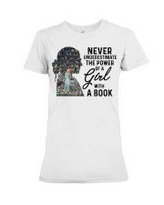 RBG Never Underestimate The Power Of A Girl Premium Fit Ladies Tee tile