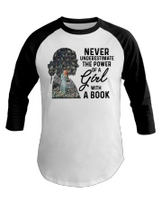 RBG Never Underestimate The Power Of A Girl Baseball Tee tile