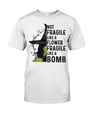 Witchcraft Not Fragile Like A Flower Classic T-Shirt tile