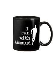 I Run With Ahmaud Mug tile