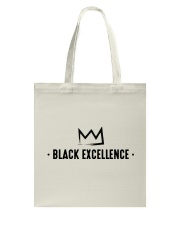 Black Excellence Tote Bag tile