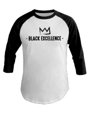Black Excellence Baseball Tee tile