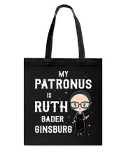 My Patronus Is Ruth Bader Ginsburg Tote Bag tile