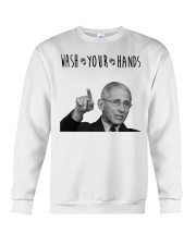 Fauci Wash Your Hands Crewneck Sweatshirt tile