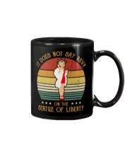 It Does Not Say RSVP On The Statue Of Liberty Mug tile