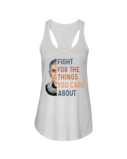 Fight For The Things You Care About RBG Ladies Flowy Tank tile
