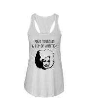 Pour Yourself A Cup Of Ambition Ladies Flowy Tank tile