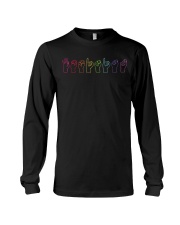Feminist Sign Language Colourful Long Sleeve Tee thumbnail