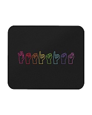 Feminist Sign Language Colourful Mousepad thumbnail