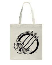 I Tread Where I Please Tote Bag tile