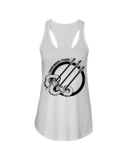 I Tread Where I Please Ladies Flowy Tank tile