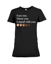I Stand With You Premium Fit Ladies Tee tile