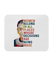 RBG - Women Belong In All Places Pop Art Mousepad tile