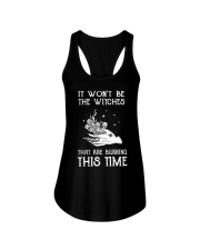 It Won't Be The Witches That Are Burning This Time Ladies Flowy Tank tile