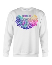 RBG I Dissent Collar Watercolor Crewneck Sweatshirt tile