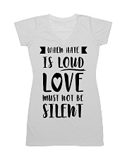When Hate Is Loud Love Must Not Be Silent All-over Dress thumbnail