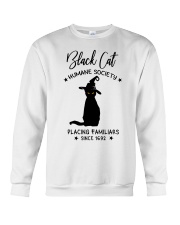 Black Cat Humane Society Crewneck Sweatshirt tile