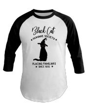 Black Cat Humane Society Baseball Tee tile