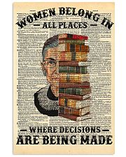 Women Belong In All Places 11x17 Poster front