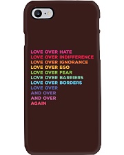 Love Over Hate Phone Case tile