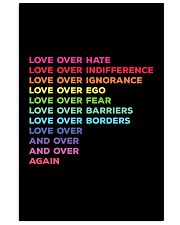 Love Over Hate Vertical Poster tile