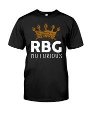 Notorious RBG Crown Premium Fit Mens Tee tile