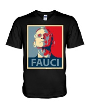 Team Fauci V-Neck T-Shirt tile