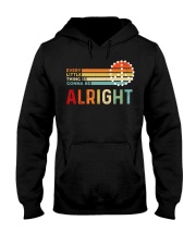 Every Little Thing Is Gonna Be Alright Retro Hooded Sweatshirt tile
