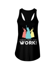 Agelica Peggy Eliza Work Ladies Flowy Tank tile