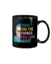 Fight for The Things You Care About Watercolor Mug thumbnail