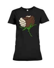 BLM Rose Premium Fit Ladies Tee tile