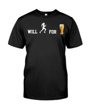 Will Run For Beer Classic T-Shirt tile
