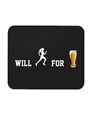 Will Run For Beer Mousepad tile