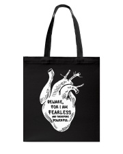 Beware For I Am Fearless And Therefore Powerful Tote Bag tile