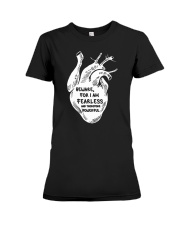 Beware For I Am Fearless And Therefore Powerful Premium Fit Ladies Tee tile