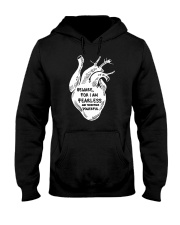 Beware For I Am Fearless And Therefore Powerful Hooded Sweatshirt tile