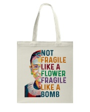 RBG - Fragile Like A Bomb Tote Bag thumbnail