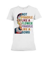 RBG - Fragile Like A Bomb Premium Fit Ladies Tee thumbnail