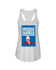 Injustice Anywhere Ladies Flowy Tank tile