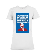 Injustice Anywhere Premium Fit Ladies Tee tile