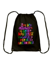 You Are Allowed Drawstring Bag tile