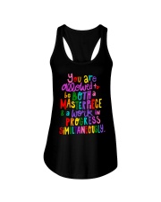 You Are Allowed Ladies Flowy Tank tile