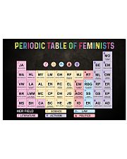 Periodic Table Of Feminists 17x11 Poster front