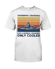 Swimming Grandma Like A Normal Grandma Only Cooler Classic T-Shirt tile