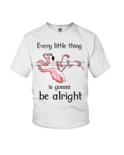 Flamingo - Every Little Thing Is Gonna Be Alright Youth T-Shirt tile