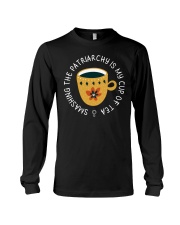 Smashing Patriarchy Is My Cup Of Tea Long Sleeve Tee tile