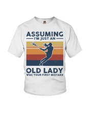 Assuming I'm Just An Old Lady - Lacrosse Youth T-Shirt tile