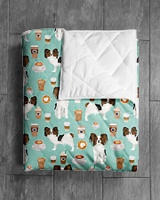Papillon Dog 1 Quilts and Blankets Quilt 40"x50" - Baby aos-quilt-40x50-lifestyle-closeup-front-04